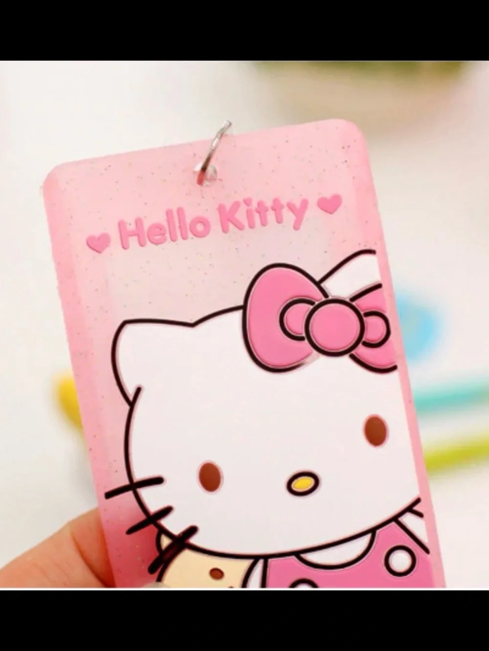 Cute Character Lanyard Card Holder